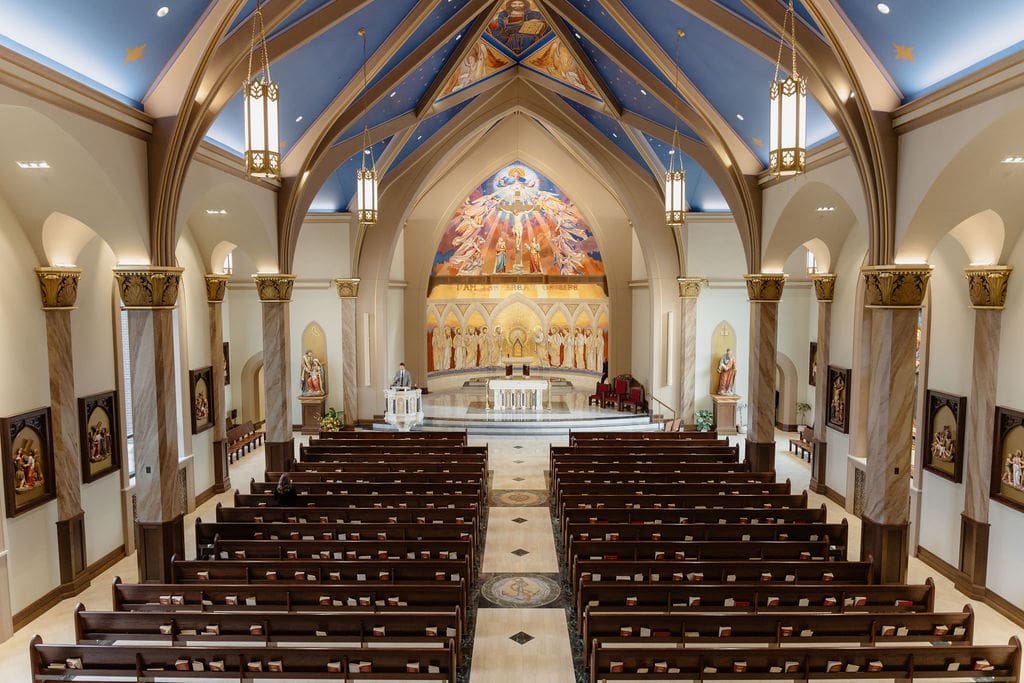 Fargo North Dakota Catholic Church Wedding