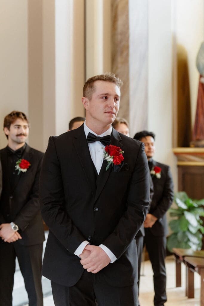 Fargo North Dakota Catholic Church Wedding