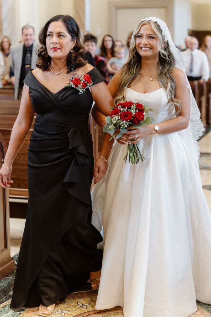 Fargo North Dakota Catholic Church Wedding