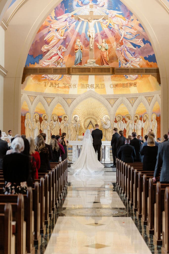 Fargo North Dakota Catholic Church Wedding