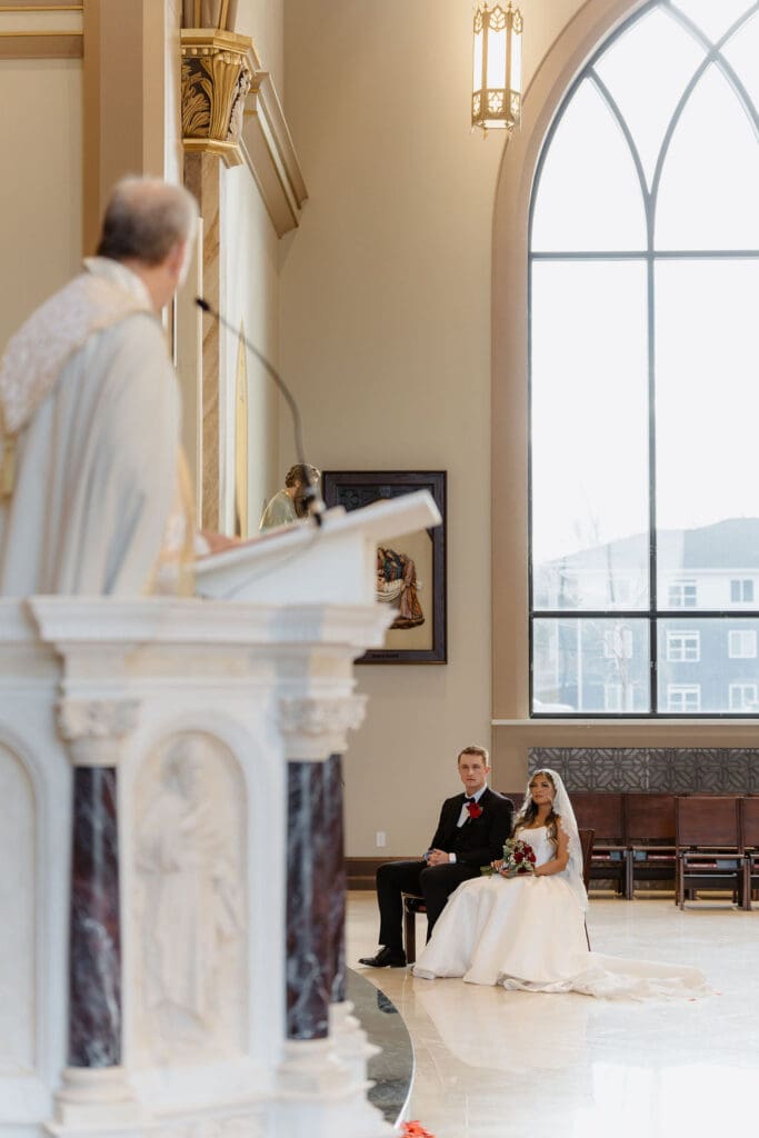 Fargo North Dakota Catholic Church Wedding