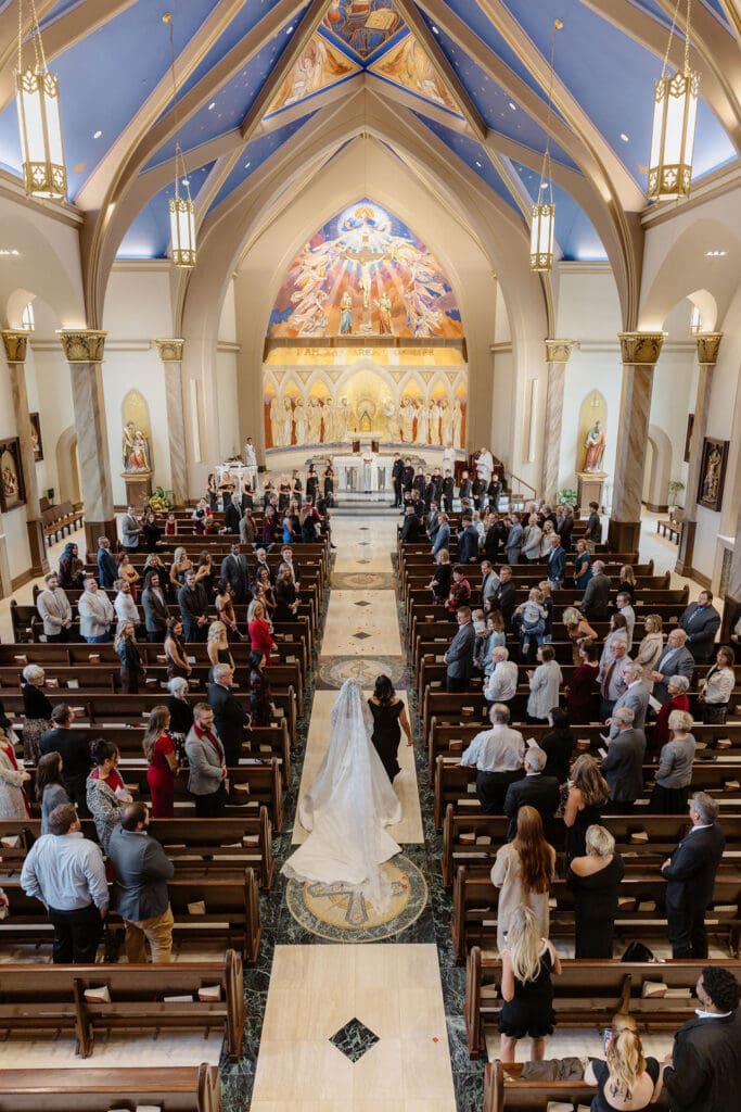 Fargo North Dakota Catholic Church Wedding